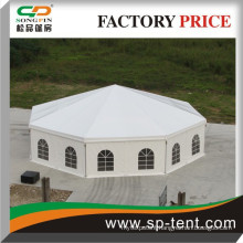 hot selling large Event Show Polygon Tent For Sale with lining decoration